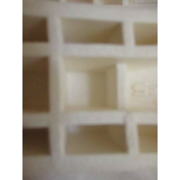 Vintage Womens Sandals 9 US 26 mexico Sandak Molded Rubber White Isabel NOS - Picture 6 of 10